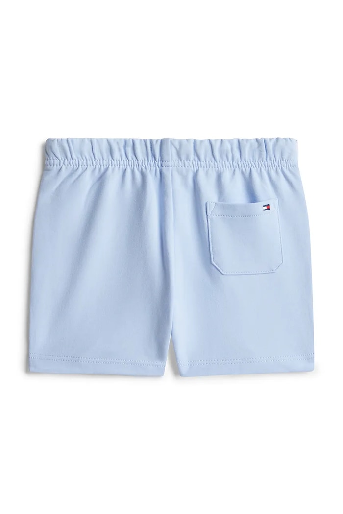 Tommy Hilfiger pantaloni scurți de trening pentru copii, din bumbac cu elastan KN0KN02349.PPY2 albastru SS26