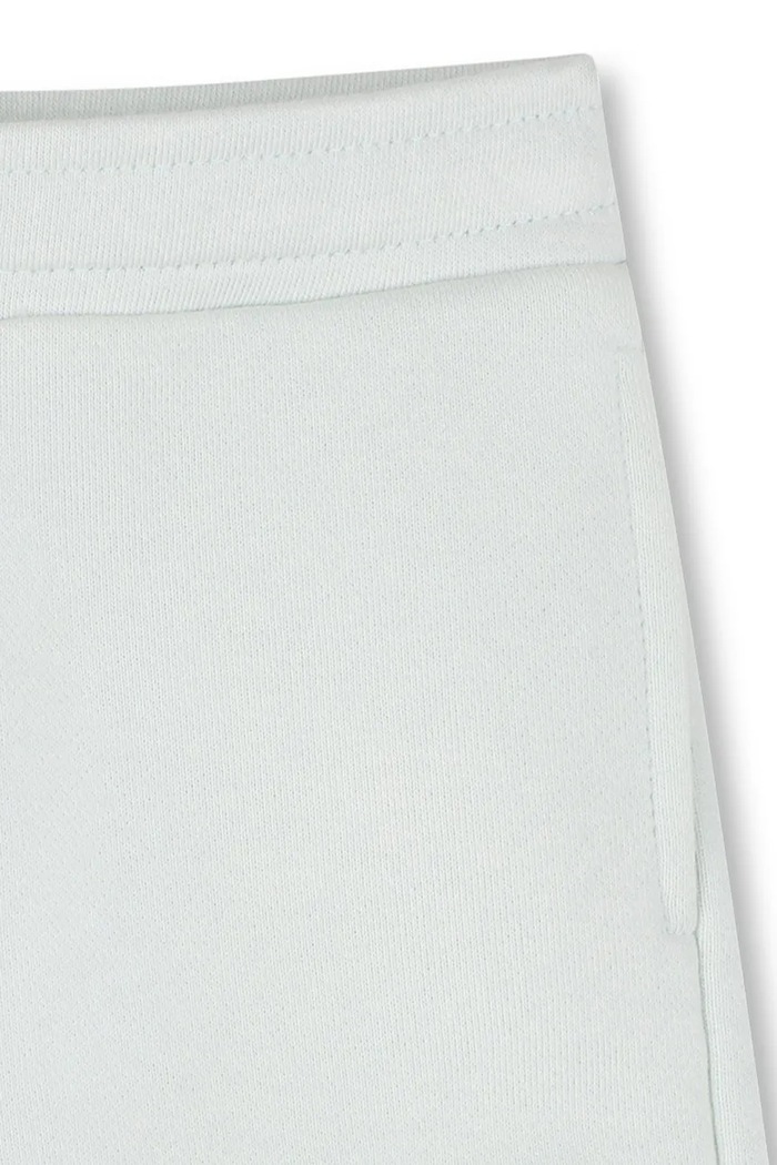 Băieți BOSS pantaloni scurți de trening pentru copii, din bumbac J52874.86.94 turcoaz