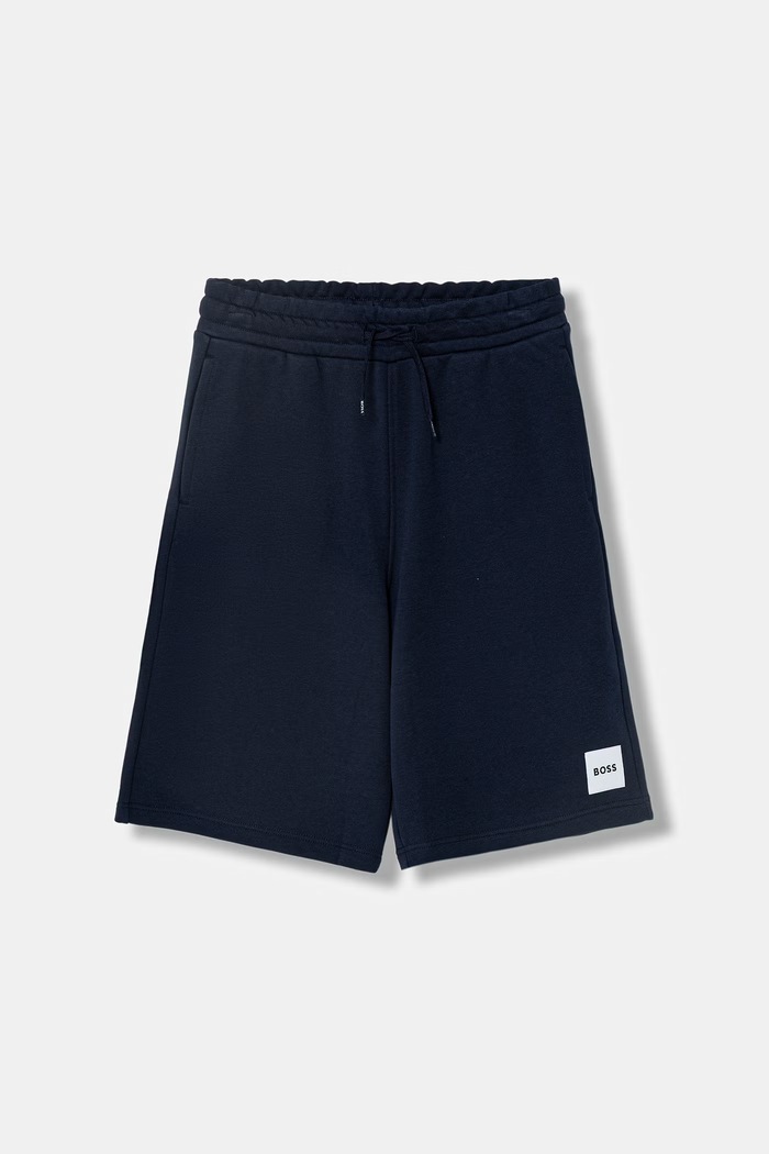 Παιδικό σορτς BOSS casual σκούρο μπλε J52928.162.174