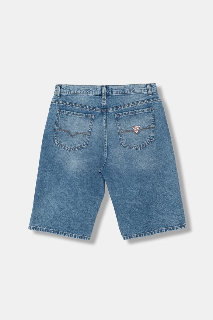 Guess pantaloni scurți pentru copii, cu in L6GD18.D41E0.PPY2.M albastru SS26