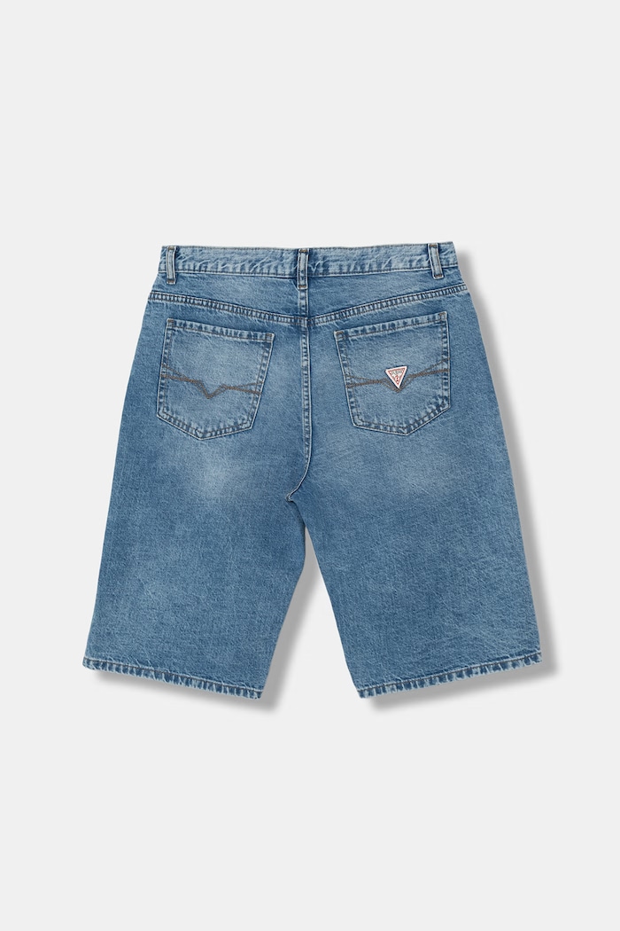 Guess pantaloni scurți pentru copii, cu in L6GD18.D41E0.PPY2.M albastru SS26