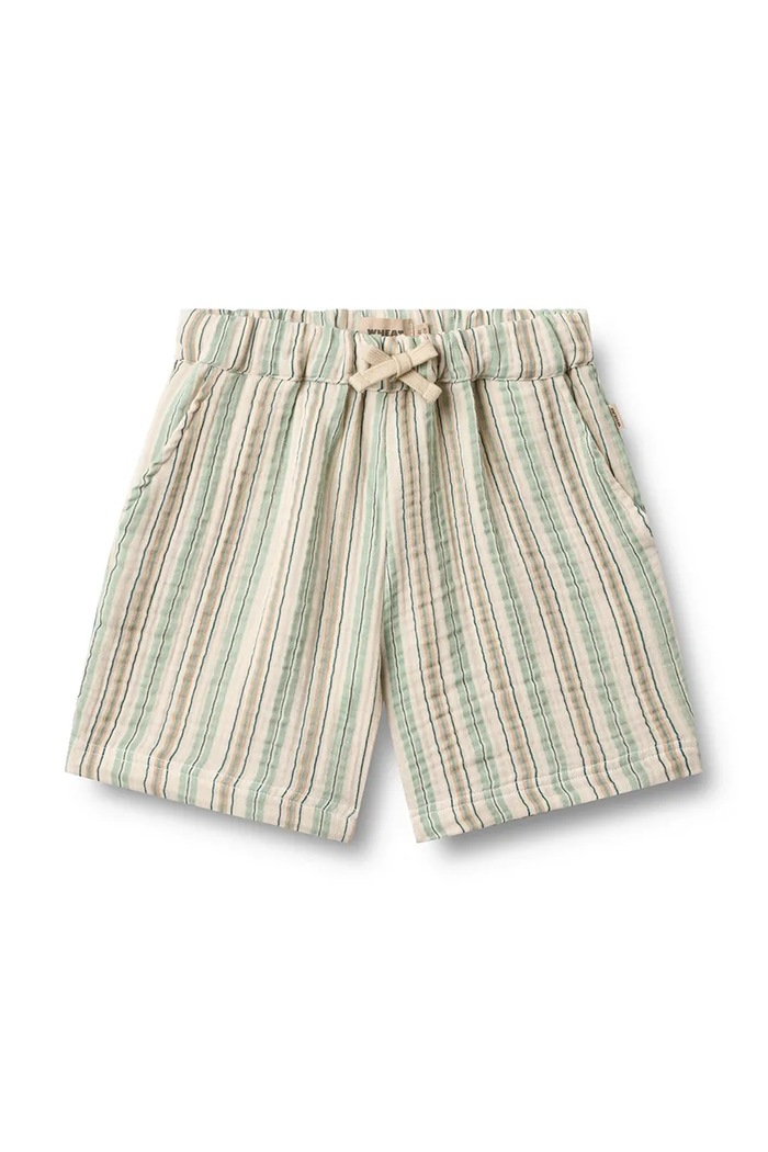 Wheat pantaloni scurți pentru copii, din bumbac bej 2931.416.GOTS