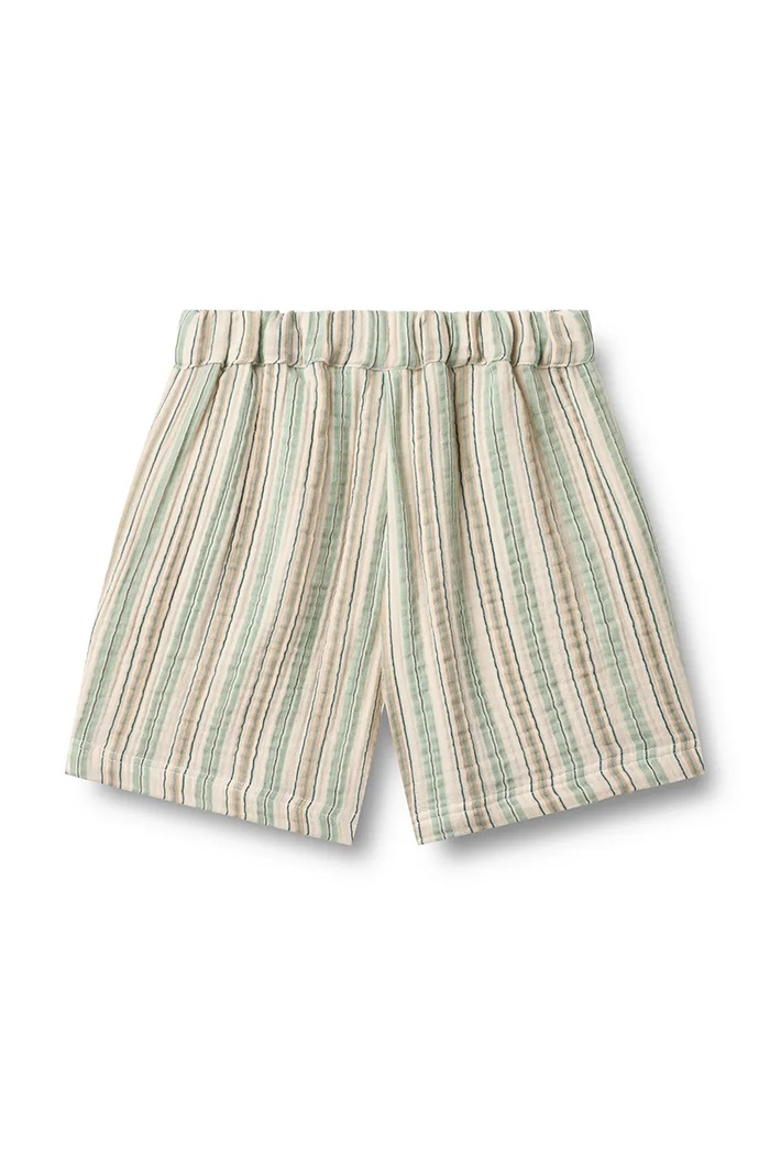 Wheat pantaloni scurți pentru copii, din bumbac 2931.416.GOTS bej SS26
