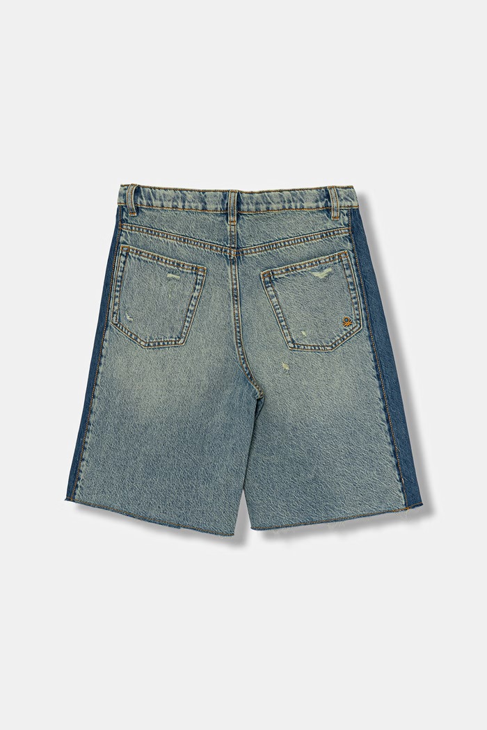 United Colors of Benetton bermudy detské rifľové 488PC904U.G.seasonal modrá SS26