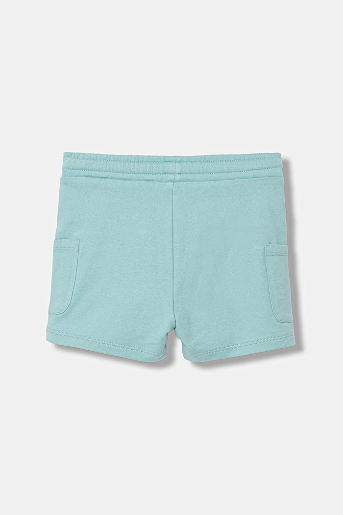 United Colors of Benetton teplákové šortky detské bavlnené 39DJG901C.P.season.PPY2 tyrkysová SS26