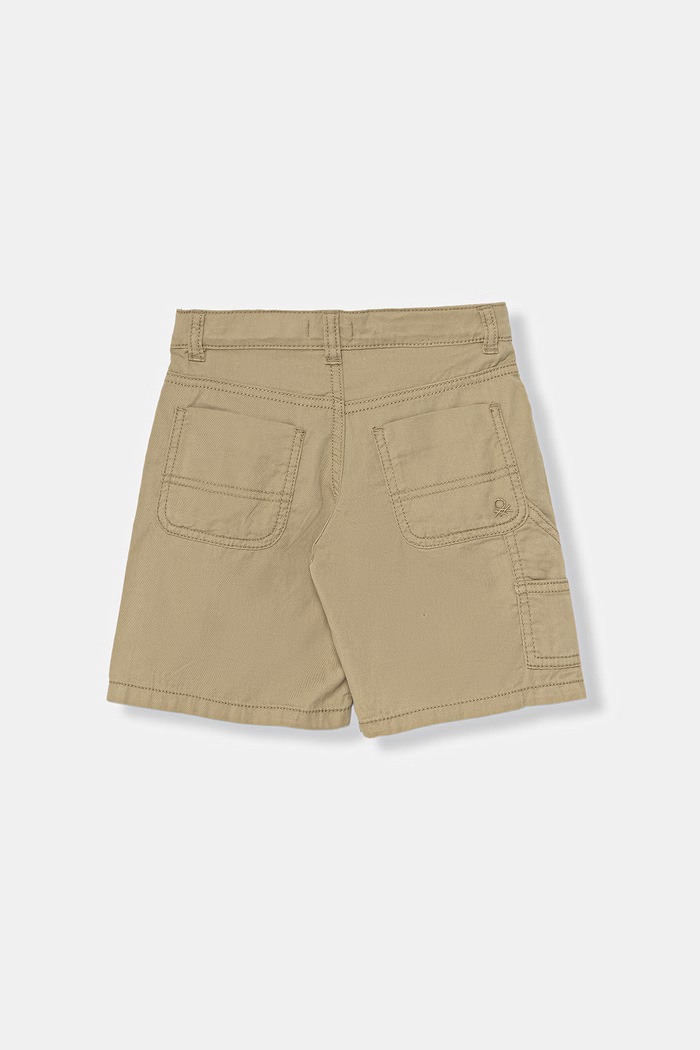 United Colors of Benetton šortky cargo detské bavlnené 47RGG901Y.P.season.PPY2 zelená SS26