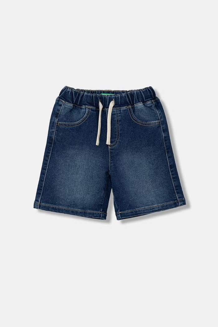 United Colors of Benetton šortky detské s bavlnou tmavomodrá 44LGG903M.P.seasonal