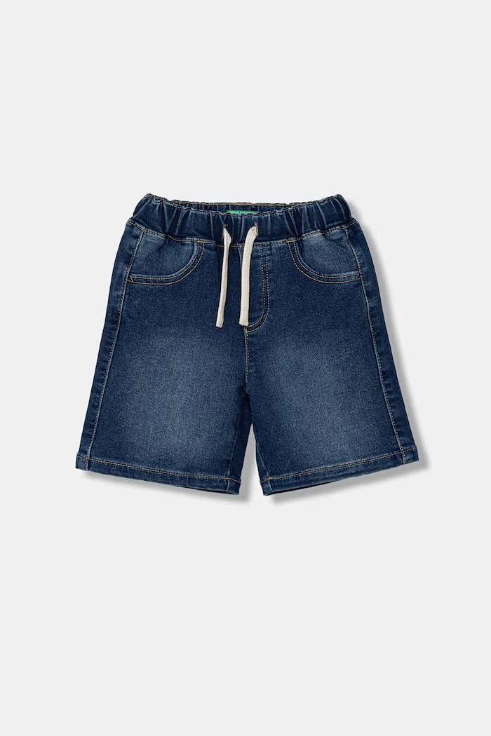 United Colors of Benetton šortky detské s bavlnou tmavomodrá 44LGG903M.P.seasonal