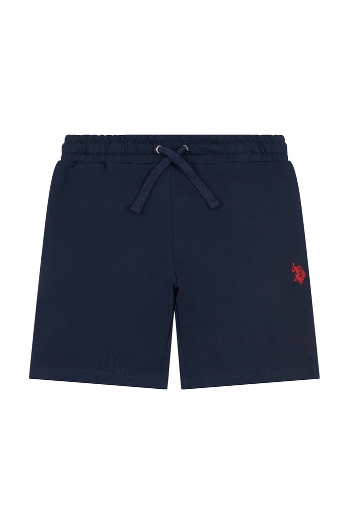 U.S. Polo Assn. szorty dziecięce bawełniane USP2459 granatowy SS26