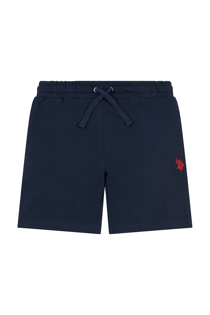 U.S. Polo Assn. szorty dziecięce bawełniane USP2459 granatowy SS26