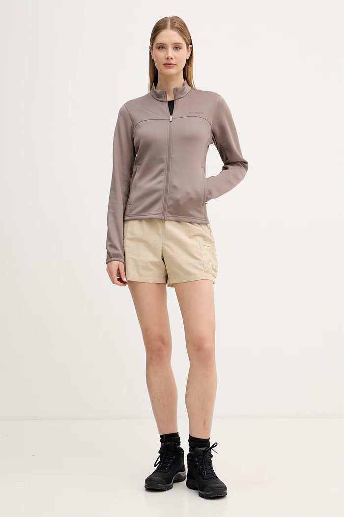 Columbia szorty sportowe damskie Sequoia Grove 2155523 beżowy SS26