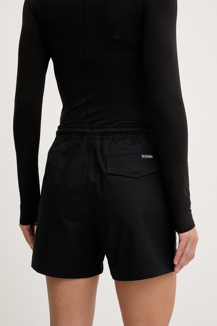 Îmbrăcăminte Columbia pantaloni scurți pentru femei, din bumbac cu elastan ROC 2155901 negru