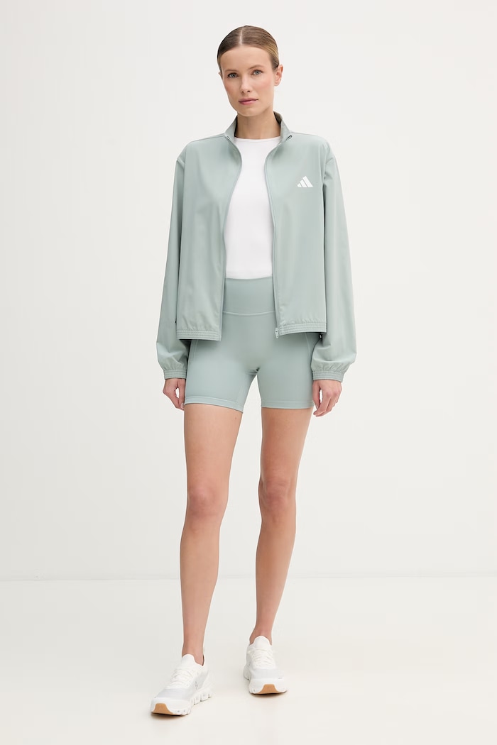 adidas Performance pantaloni scurți de antrenament Optime JZ1071 verde SS26