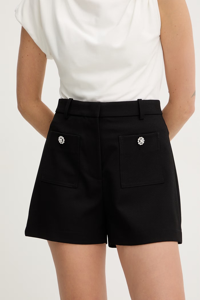 Pinko dámske šortky čierna 106483.A32G