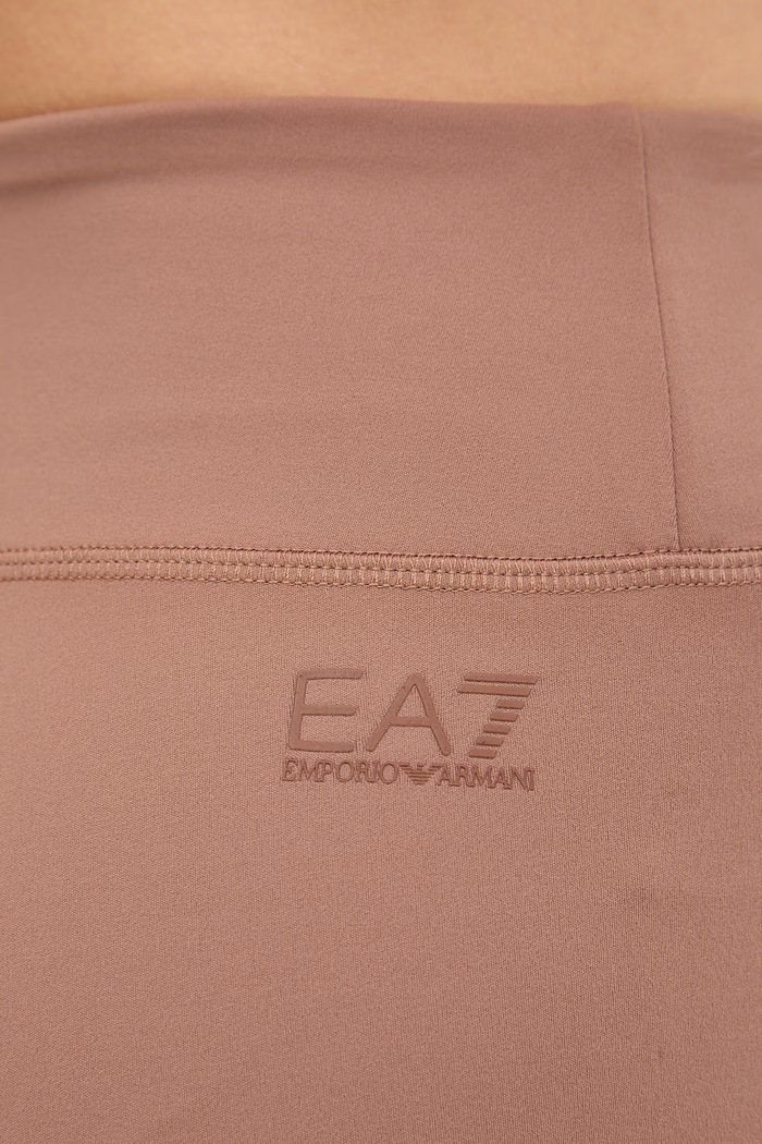 EA7 Emporio Armani pantaloni scurți sport pentru femei AF21585.7W000925 maro