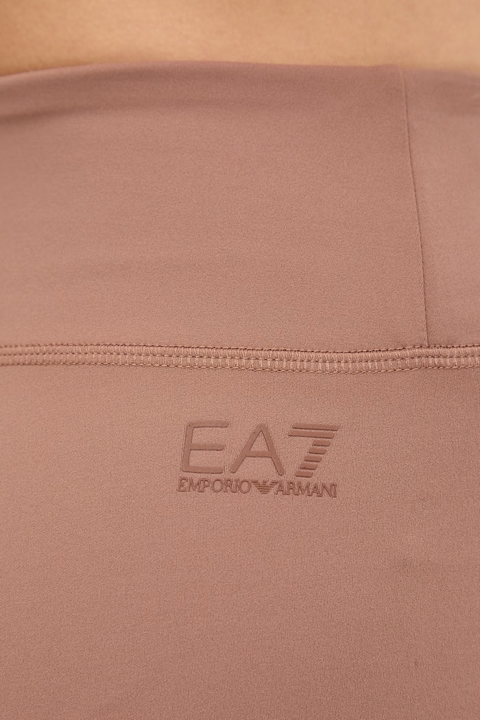 EA7 Emporio Armani pantaloni scurți sport pentru femei AF21585.7W000925 maro