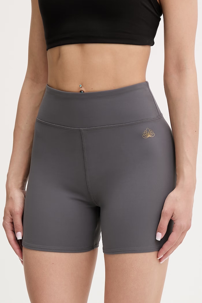 EA7 Emporio Armani pantaloni scurți sport pentru femei gri AF21585.7W000925
