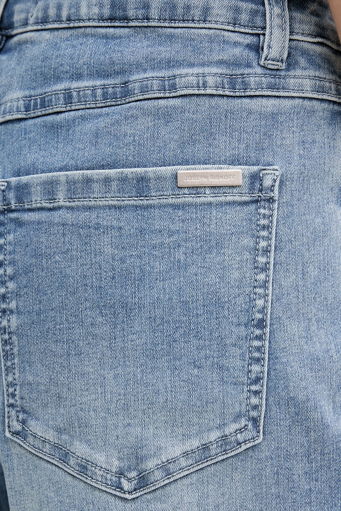 Joseph Ribkoff pantaloni scurți pentru femei, din denim albastru 262941