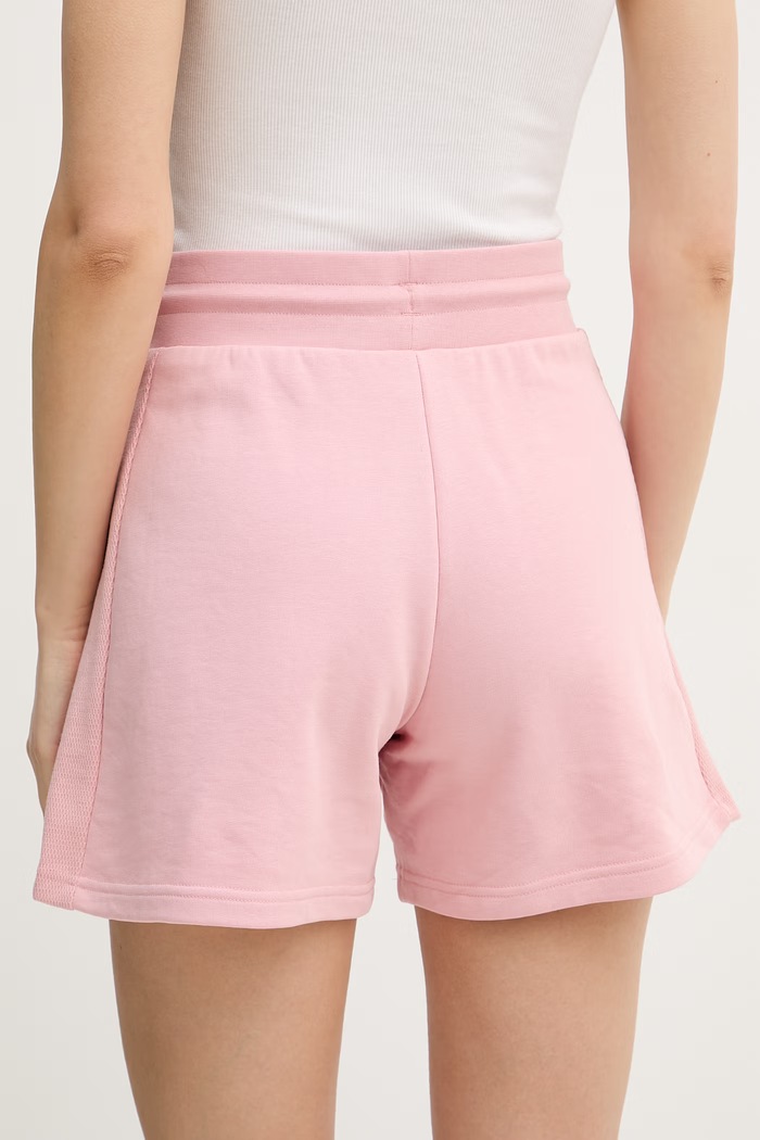 Îmbrăcăminte Puma pantaloni scurți de trening pentru femei, cu bumbac Class 691874 roz