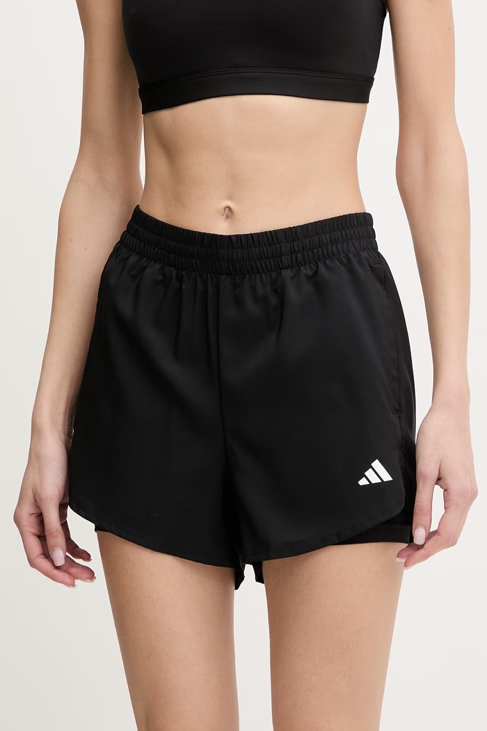Tréningové šortky adidas Performance látka čierna KB1242