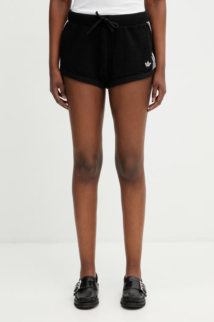 adidas Originals Crochet shorts Women's KC6478 black SS26