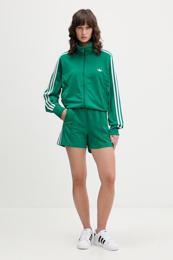 adidas Originals szorty dresowe damskie KD3668 zielony SS26