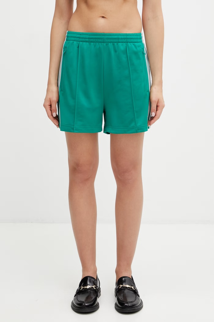 adidas Originals pantaloni scurți de trening pentru femei KD3668 verde SS26