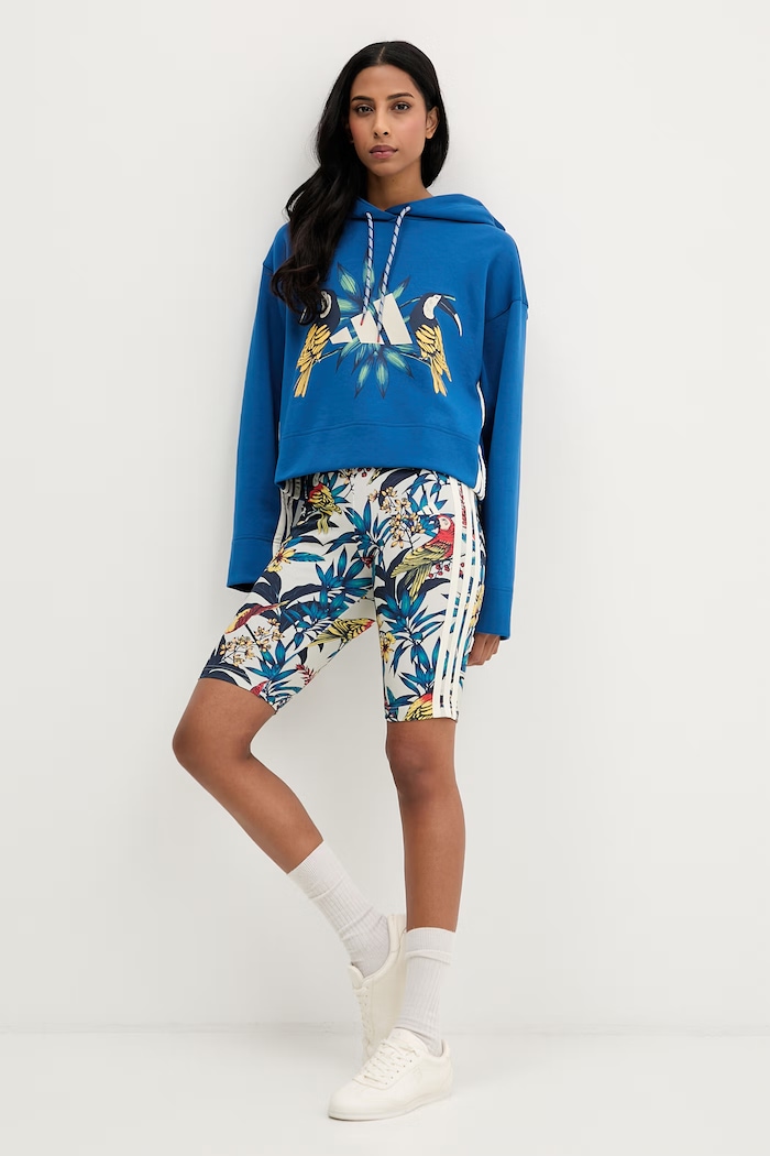 Kraťasy adidas x Farm Rio KD4613 béžová SS26