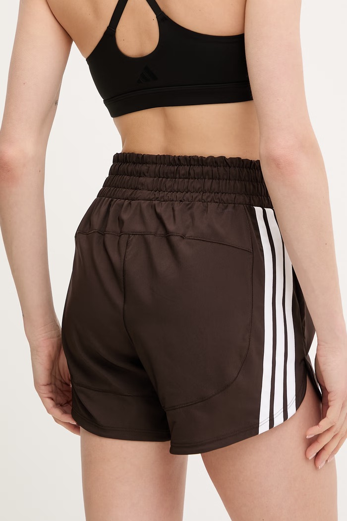 Oblečenie Tréningové šortky adidas Performance Pacer Workout KD7322 hnedá