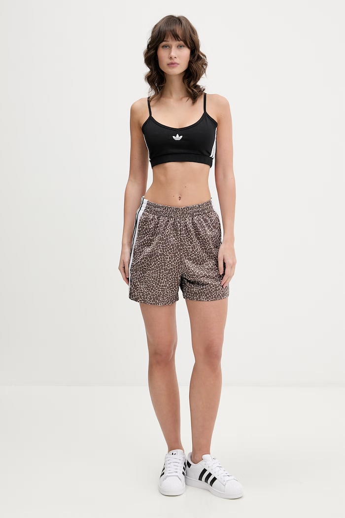 adidas Originals szorty KD8821 brązowy SS26