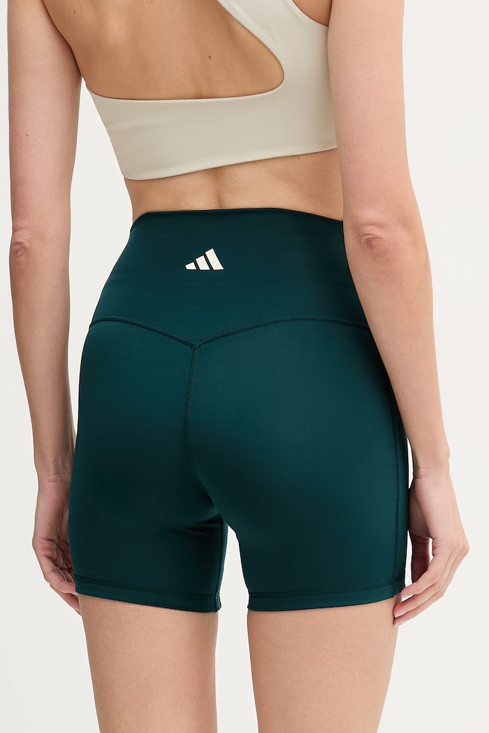 Îmbrăcăminte adidas Performance pantaloni scurți de antrenament KR0403 verde