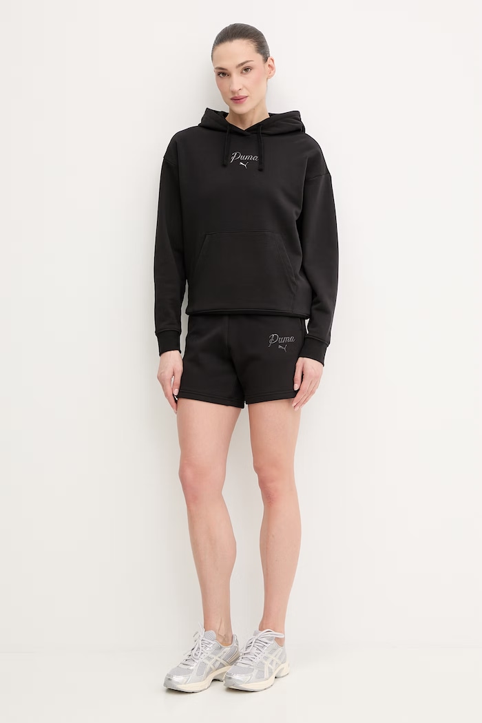 Šortky Puma Essential Script 691762 čierna SS26