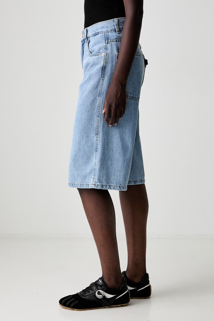 Coperni bermuda shorts denim Women's blue COPP86F2056