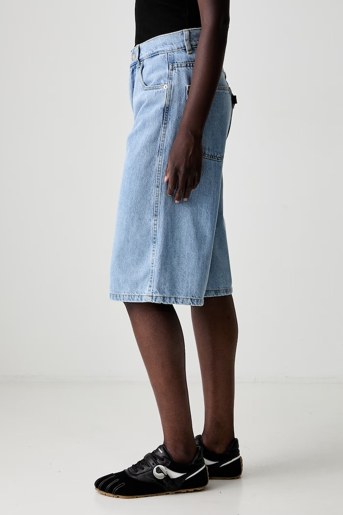 Coperni bermuda shorts denim Women's blue COPP86F2056