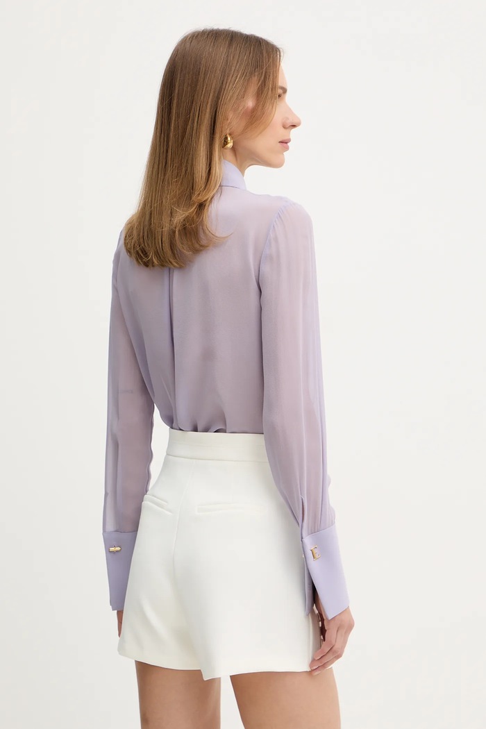 Odzież Elisabetta Franchi szorty SH00761E2 beżowy