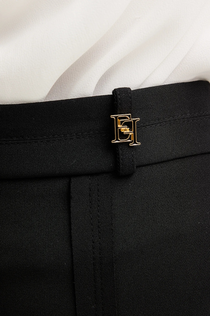 Elisabetta Franchi szorty czarny SH00761E2