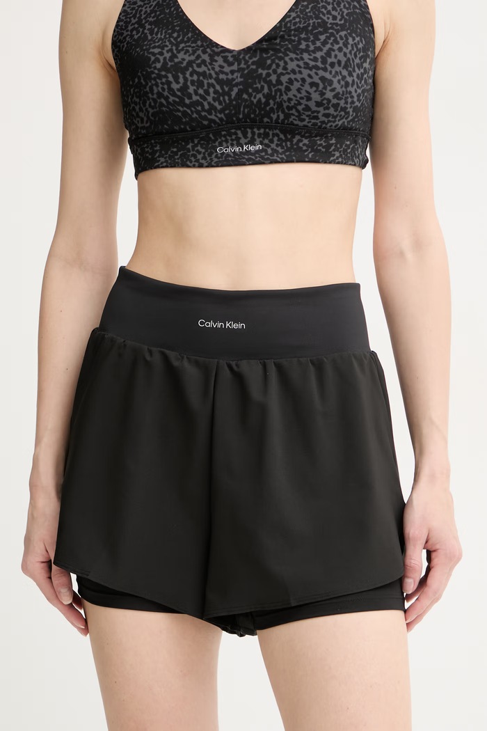 Calvin Klein Performance športové šortky dámske čierna LVGWS6S802