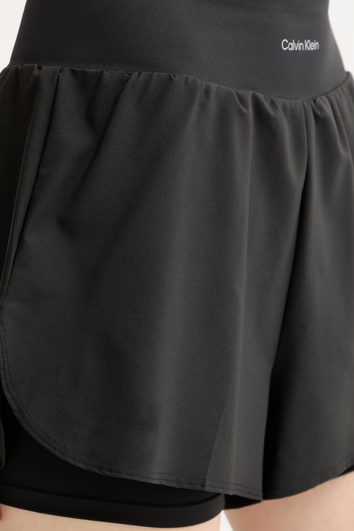 Calvin Klein Performance športové šortky dámske čierna LVGWS6S802