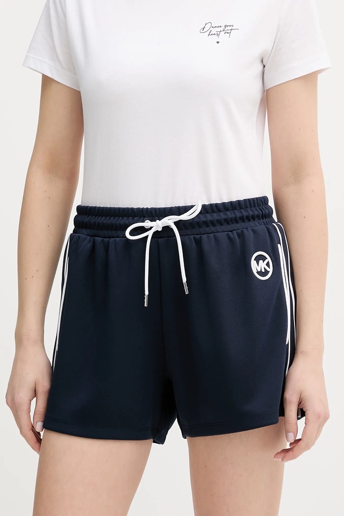 MICHAEL Michael Kors szorty dzianina granatowy MR630XBK8N