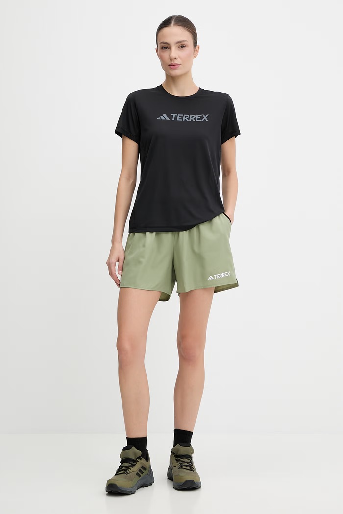 adidas TERREX szorty outdoorowe KA4692 zielony SS26