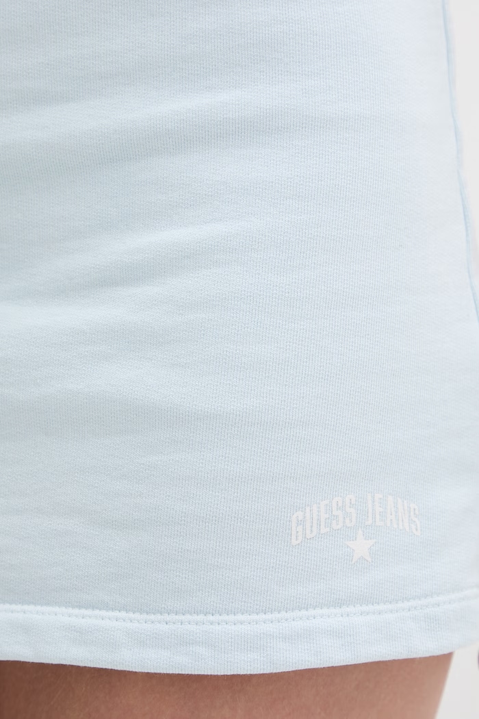 Guess Jeans culottes dámske bavlnené modrá W6GDG4.K68I4