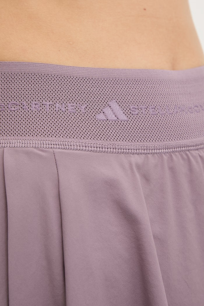 adidas by Stella McCartney skladaná sukňa fialová JY8149