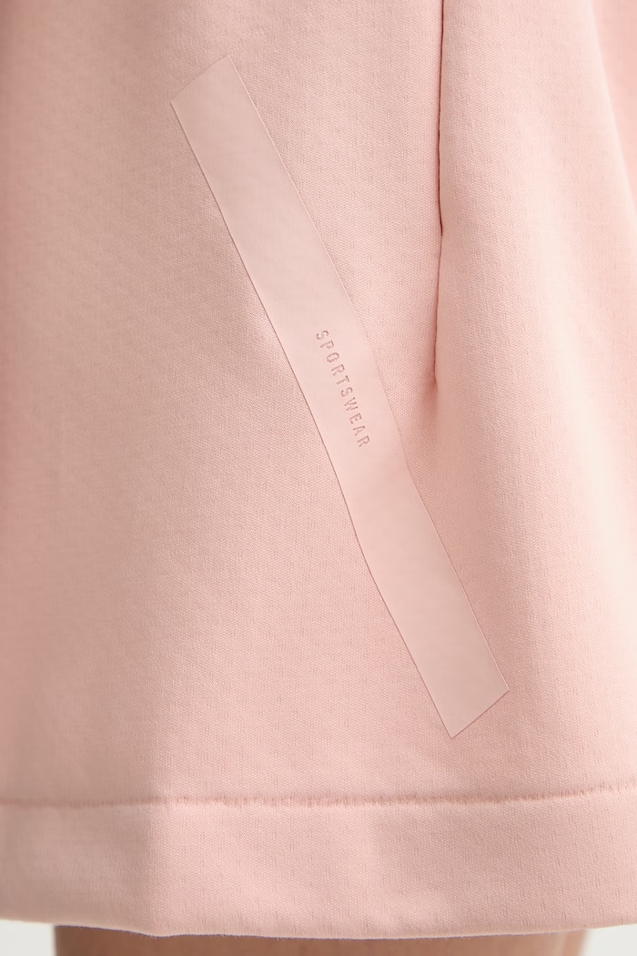 adidas pantaloni scurți pentru femei, cu bumbac x Z.N.E portocaliu KC7728