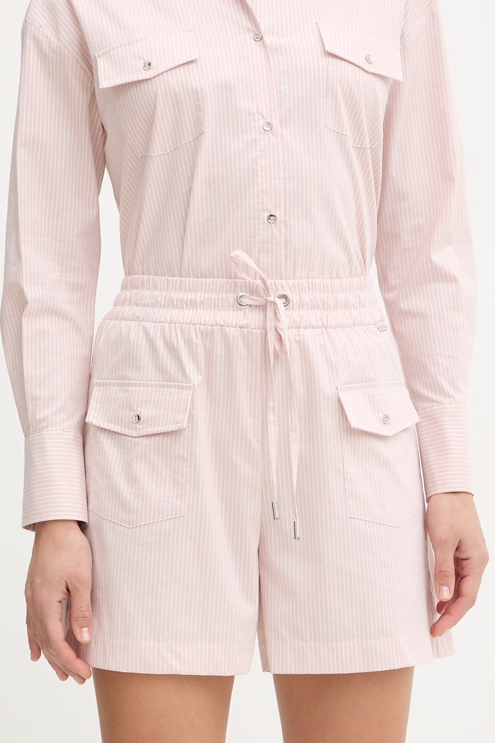 Fracomina pantaloni scurți panza roz FS26SV6004W520N8