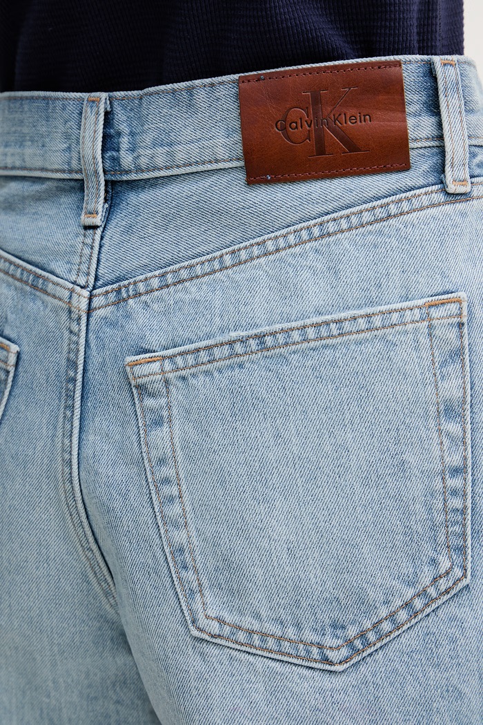 Calvin Klein Jeans pantaloni scurți pentru femei, din denim albastru LV047F765G