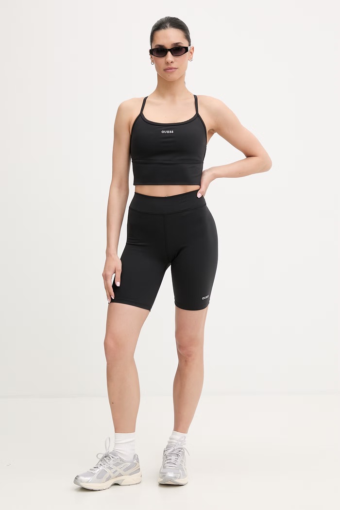 Guess šortky dámske DEMETRA V6GD12.K3058 čierna SS26