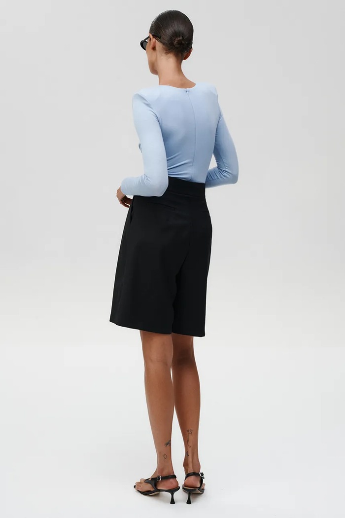 Îmbrăcăminte Undress Code pantaloni scurți din lână Atacama Shorts 1234UC negru
