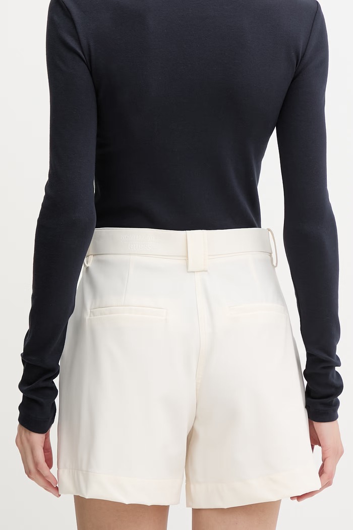 Îmbrăcăminte Guess pantaloni scurți pentru femei X NORTH SAILS W6GD01.W1415 bej