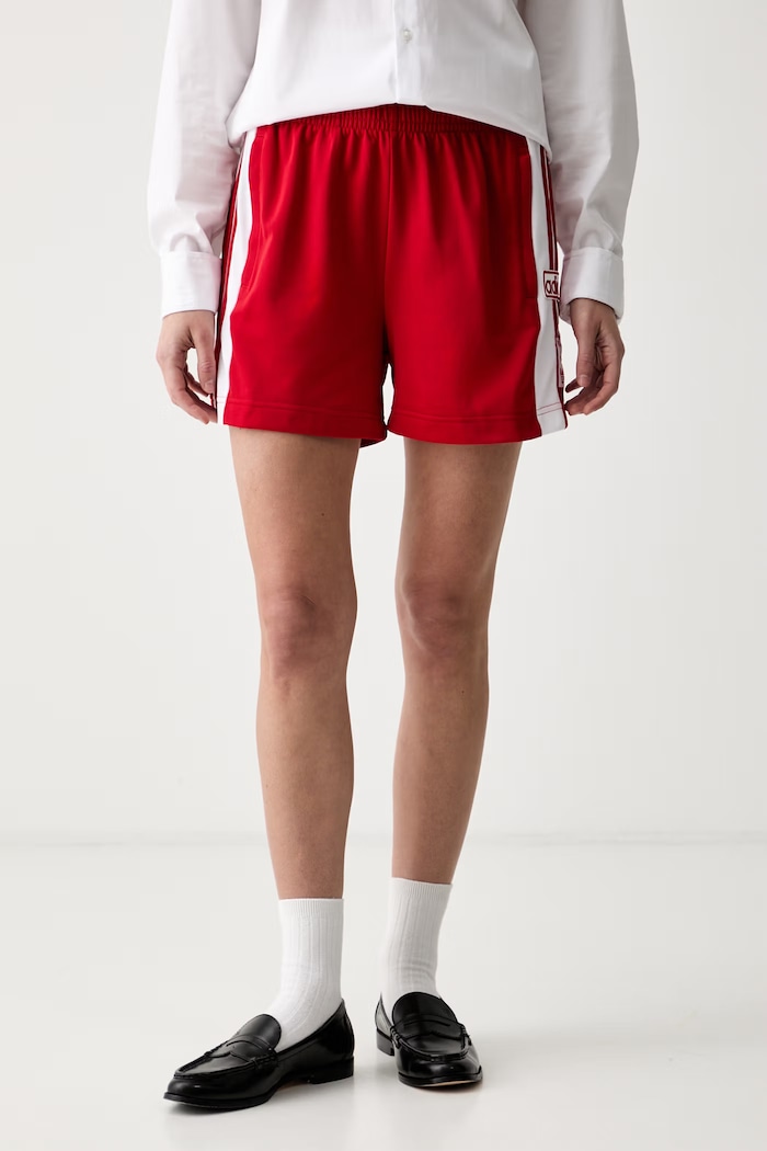 adidas Originals σορτς επίσημα γυναικεία ADIBREAK SHO κόκκινο KD6330