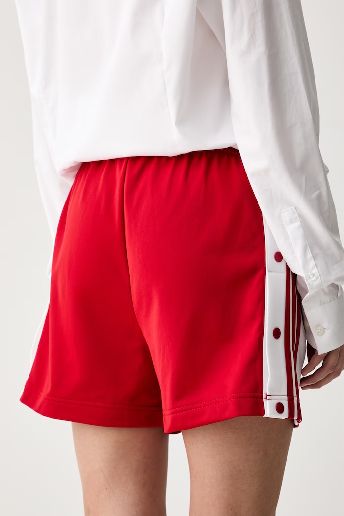 Oblečení adidas Originals teplákové šortky dámské ADIBREAK SHO KD6330 červená